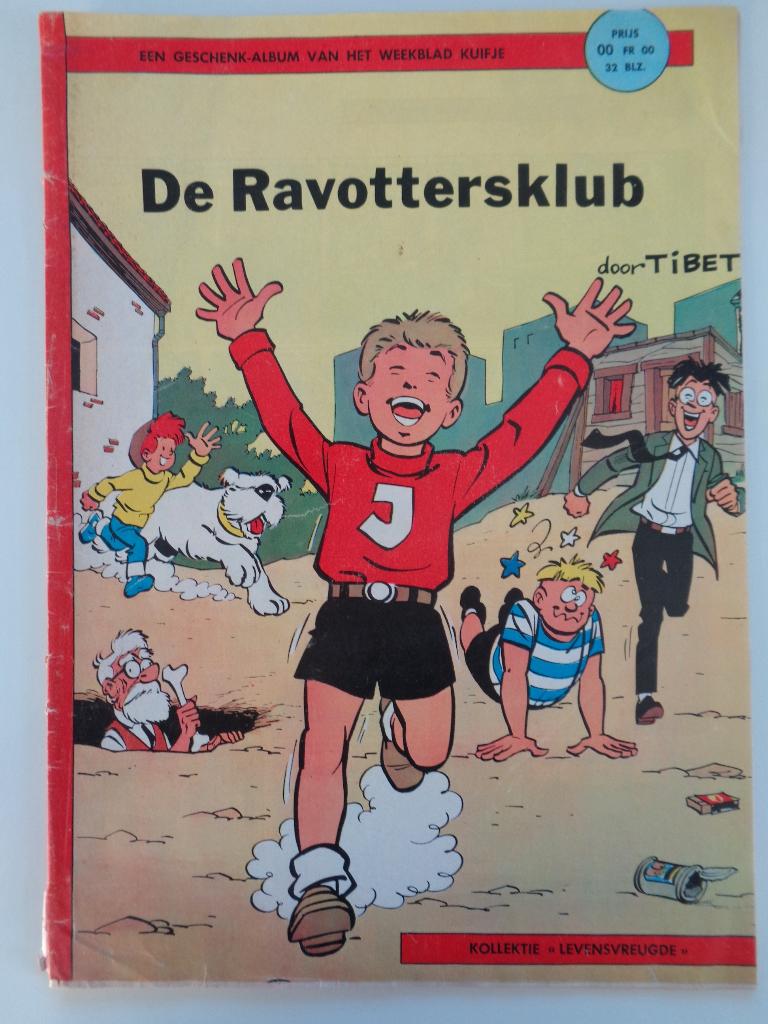 De Ravottersclub (V1) - bijlage Kuifje 1966, Boeken, Ophalen of Verzenden