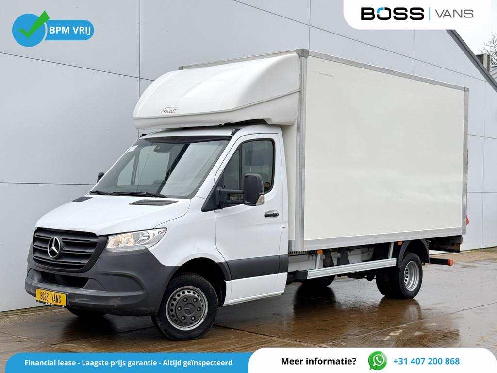 Mercedes-Benz Sprinter 515 1.9 CDI Automaat Laadklep Dubbell, Auto's, Automaat, Gebruikt, 2000 kg, Wit