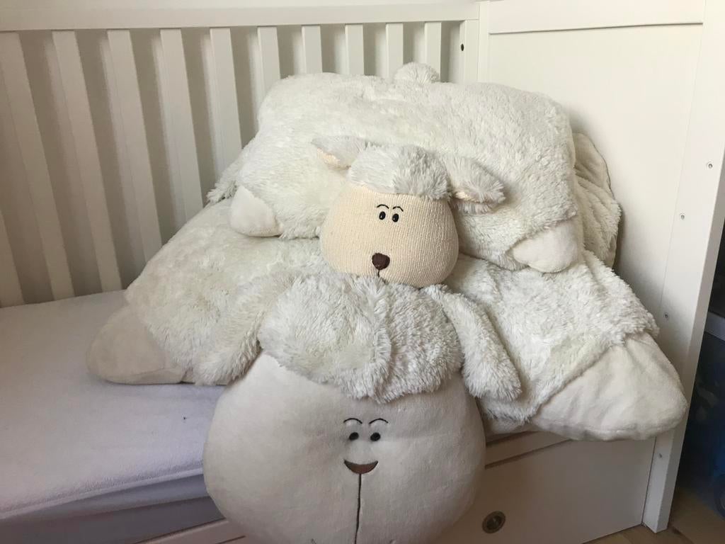 Schapen knuffel groot en klein, Ophalen, Zo goed als nieuw