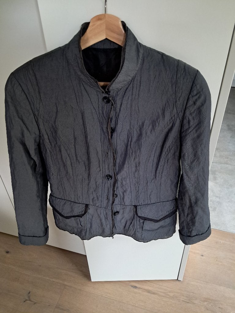 Dames vest Mt 38, Ophalen of Verzenden, Zo goed als nieuw, Grijs