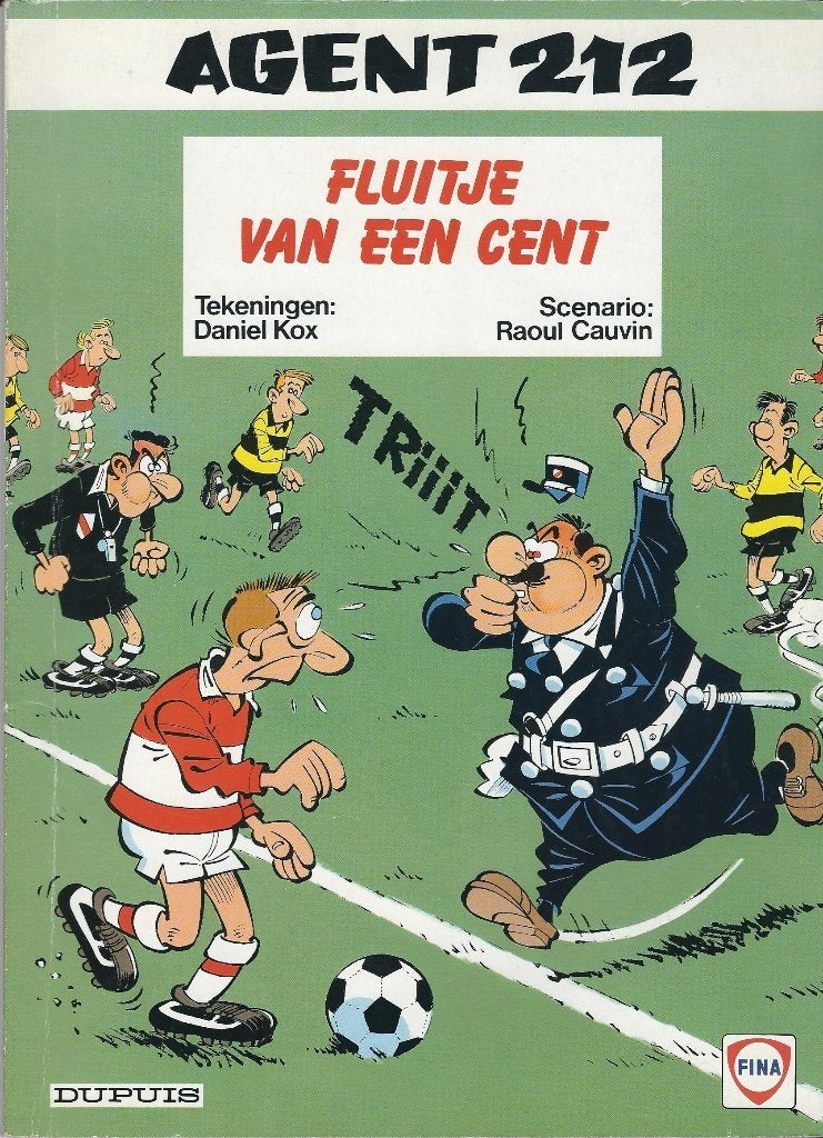 Agent 212 Nr 11 Uitgave voor FINA, Boeken, Gelezen, Eén stripboek, Ophalen of Verzenden, Daniel Kox