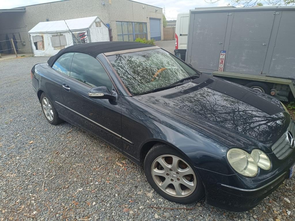 Mercedes CLK cabrio 1.8 compressor 2004 290000km dak werkt n, Auto's, Particulier, Te koop