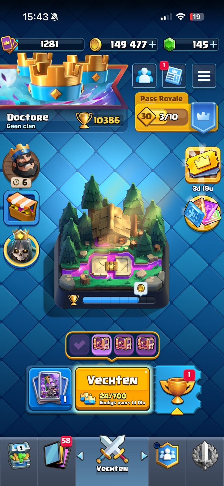 Clash royale acc te koop, Games en Spelcomputers, Ophalen of Verzenden, Zo goed als nieuw