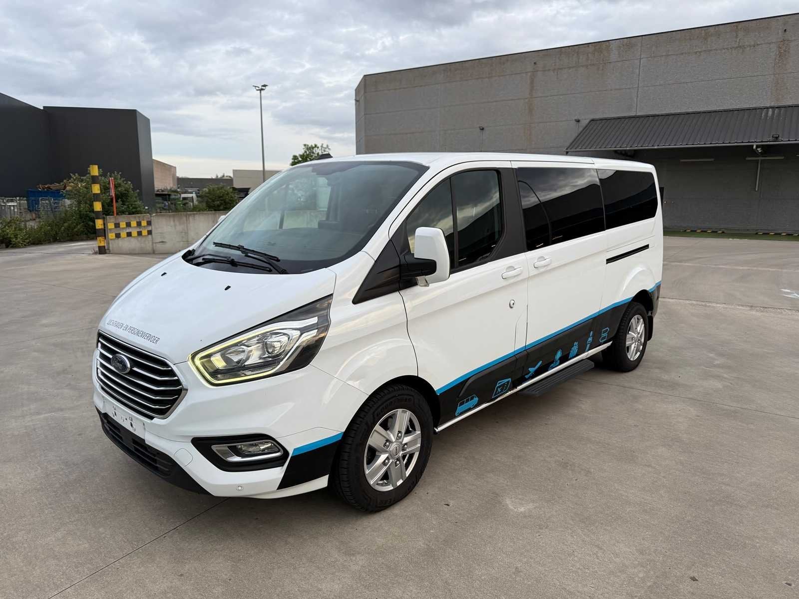 FORD - 2022 - Tourneo Custom - MINIBUS - Personenauto, Auto's, Ford, Gebruikt, Bedrijf, Overige carrosserie, Te koop