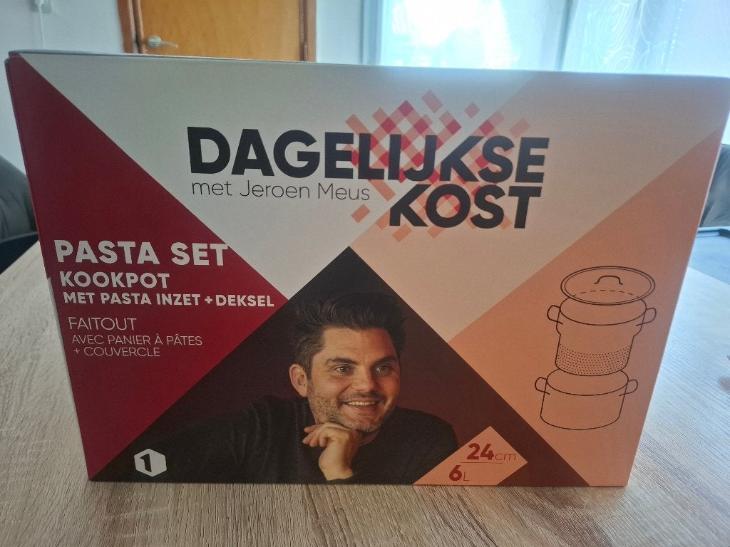 Pasta set kookpot, Huis en Inrichting, Ophalen, Zo goed als nieuw