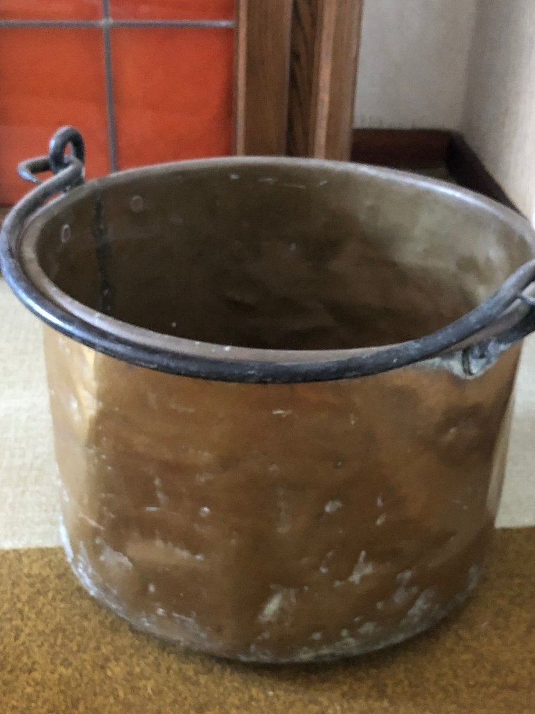 Koperen ketel, Antiek en Kunst, Ophalen, Koper