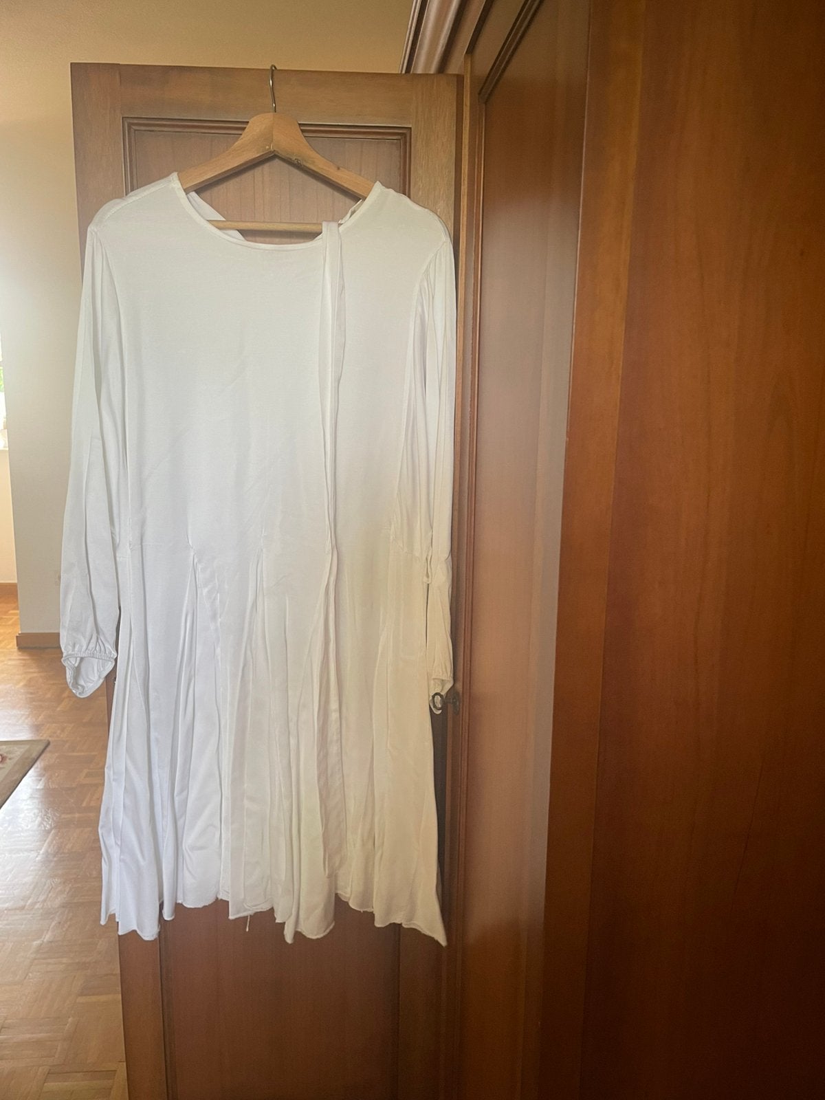 * Élégante robe chemise blanche XL, Vêtements | Femmes, Enlèvement ou Envoi, Comme neuf, Blanc, Robe