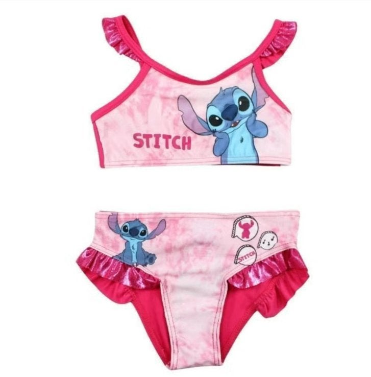 Stitch Bikini - Disney - Maat 98/104, Kinderen en Baby's, Kinderkleding | Kinder-zwemkleding, Maat 98, Meisje, Nieuw, Ophalen of Verzenden