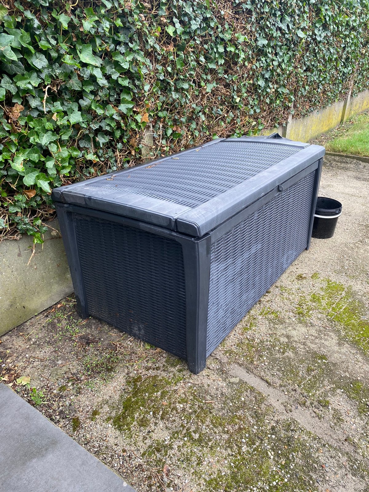 Buitenbox, Enlèvement, Comme neuf, Synthétique, Stockage de conteneurs