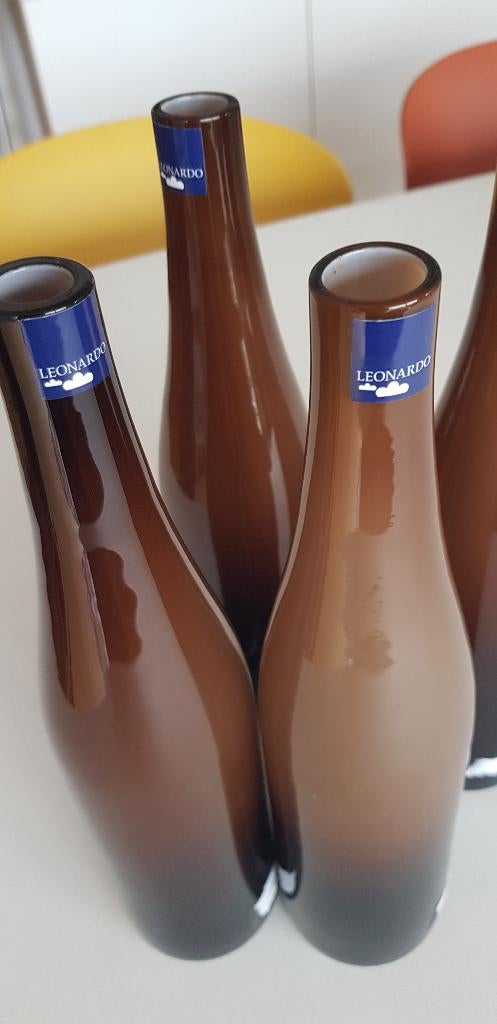 Vases en verre coloré Leonardo Murano, Enlèvement ou Envoi