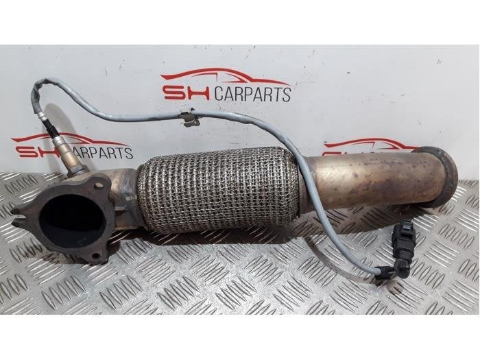 Tube échappement central d'un Mercedes B-Klasse, 3 mois de garantie, Utilisé, -, -