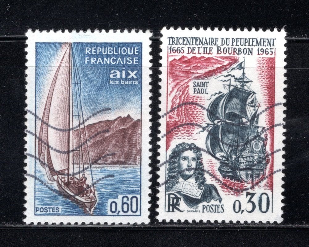 FRANCE Lot 1965 estampillé, Envoi, Affranchi