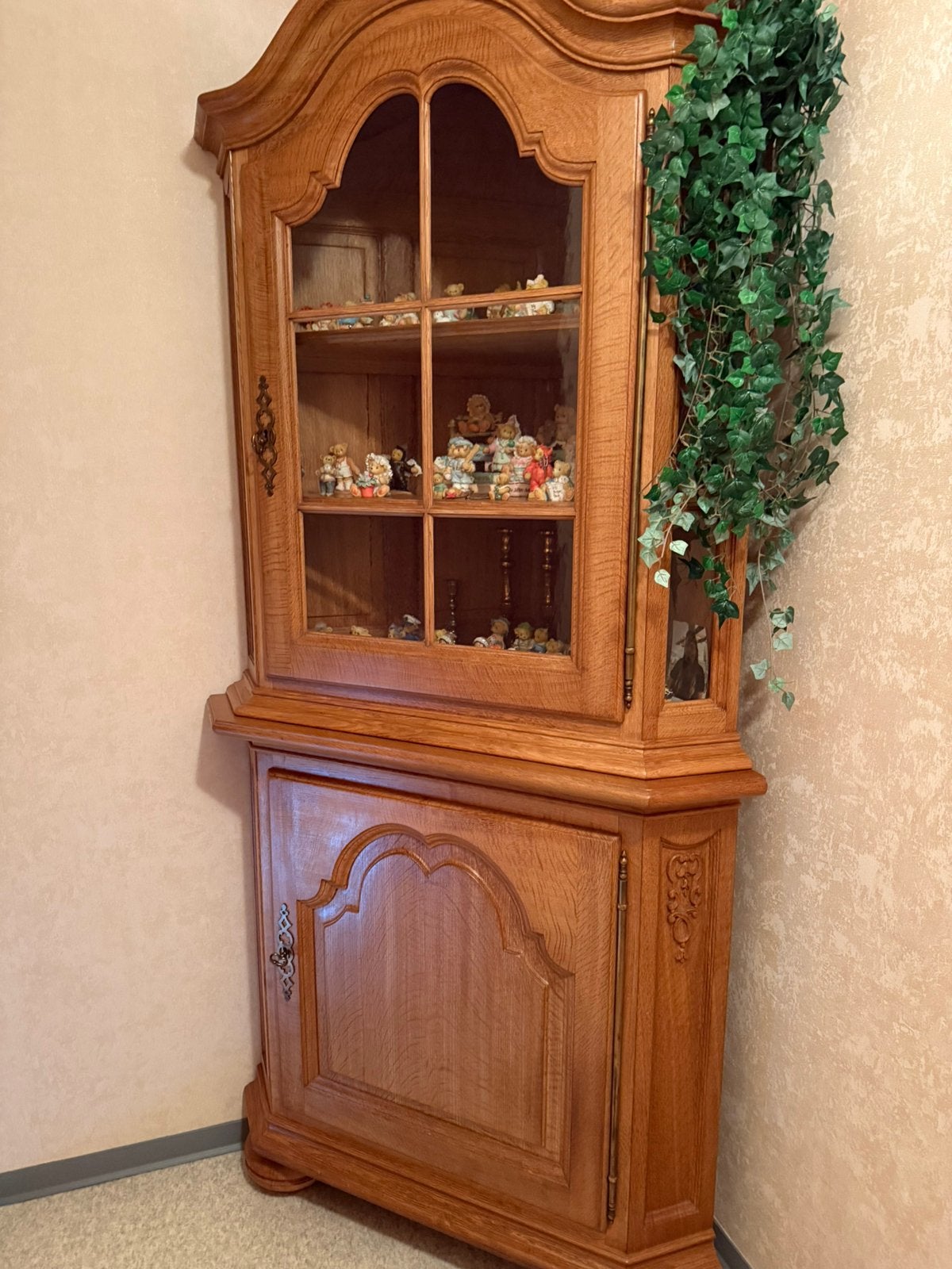 Vitrine hoekkast, Enlèvement, Comme neuf