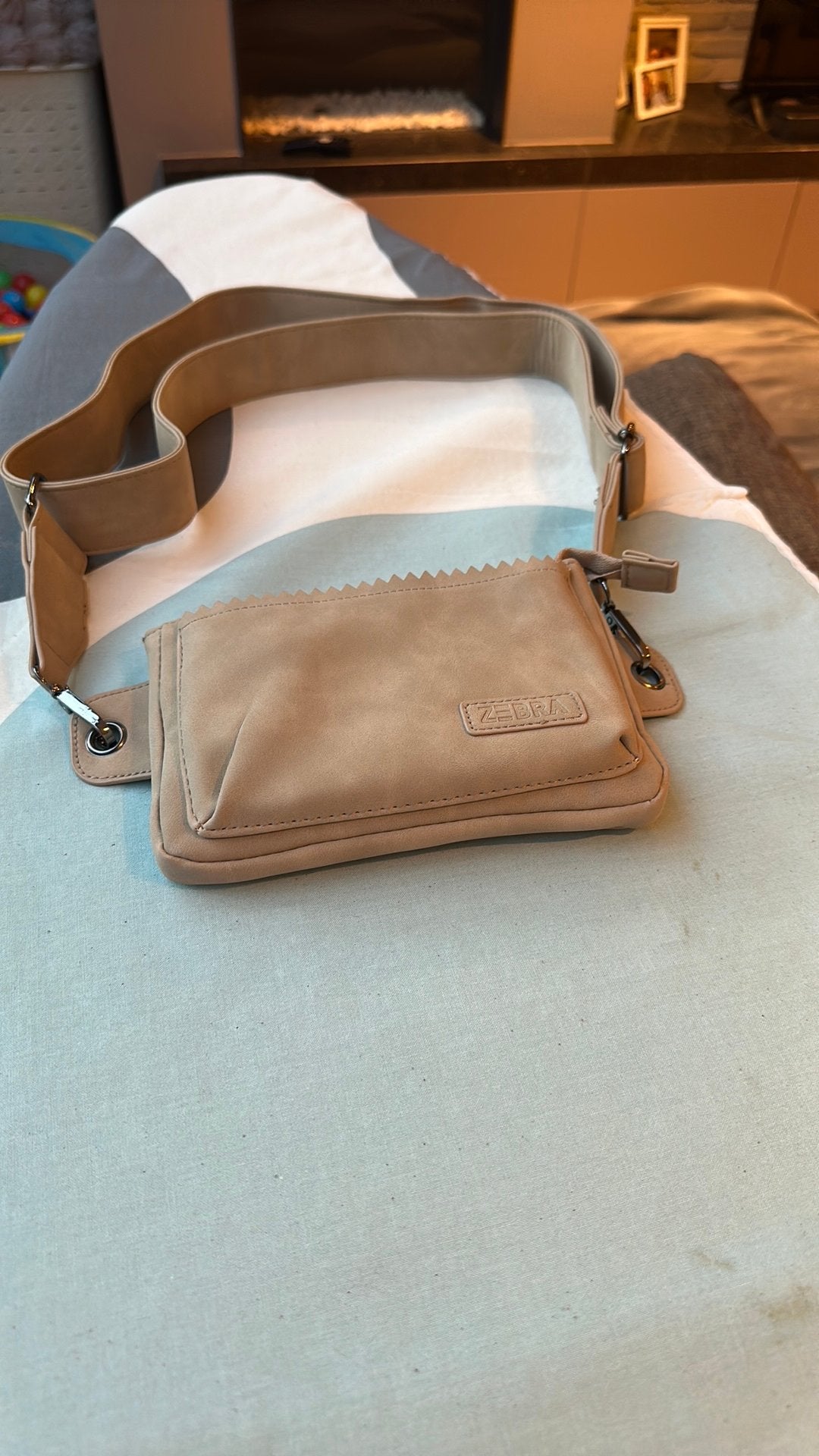 Heuptasje beige, Enfants & Bébés, Sac à langer bébé, Comme neuf, Enlèvement, Autres types, Autres marques