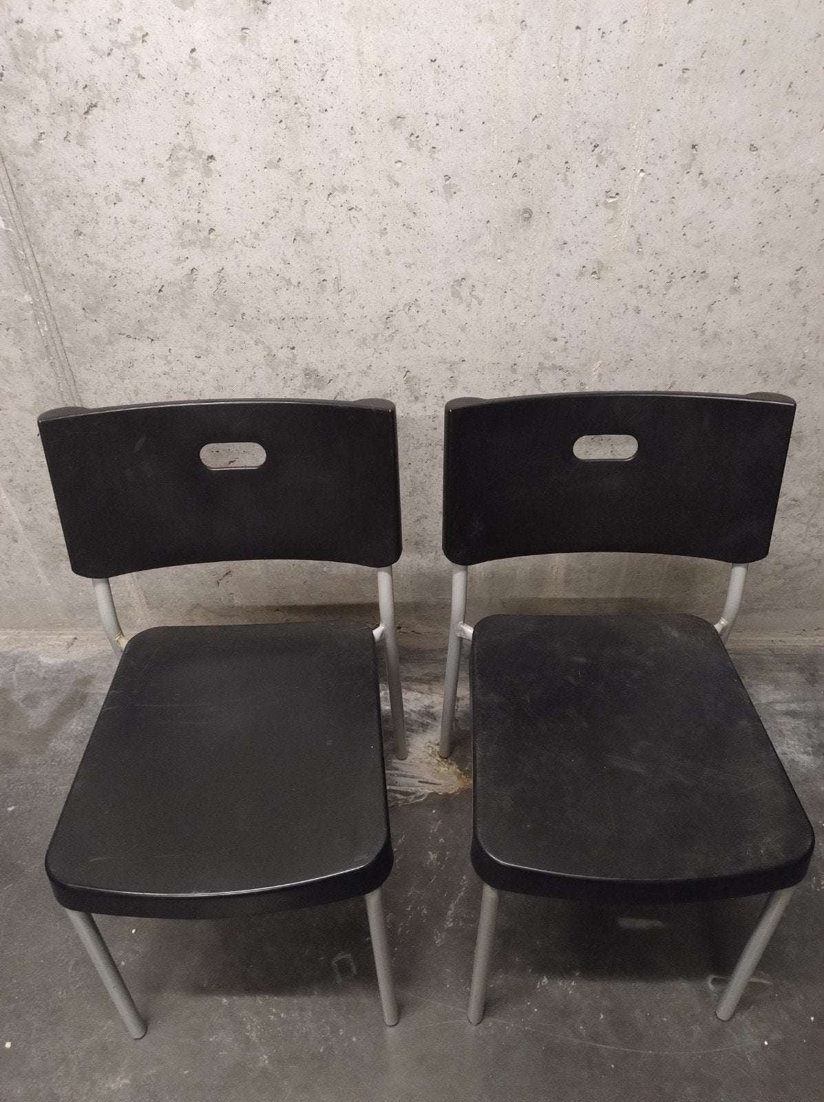 Stoelen, Ophalen, Zwart