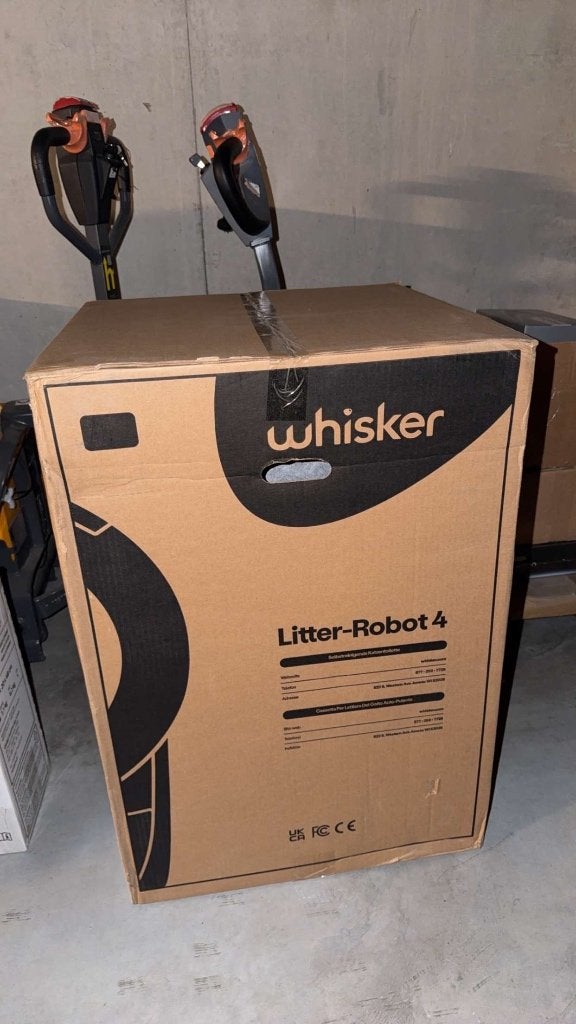 Litière autonettoyante whisker Litter-Robot 4, Dieren en Toebehoren, Ophalen, Zelfreinigend, Nieuw, Gesloten