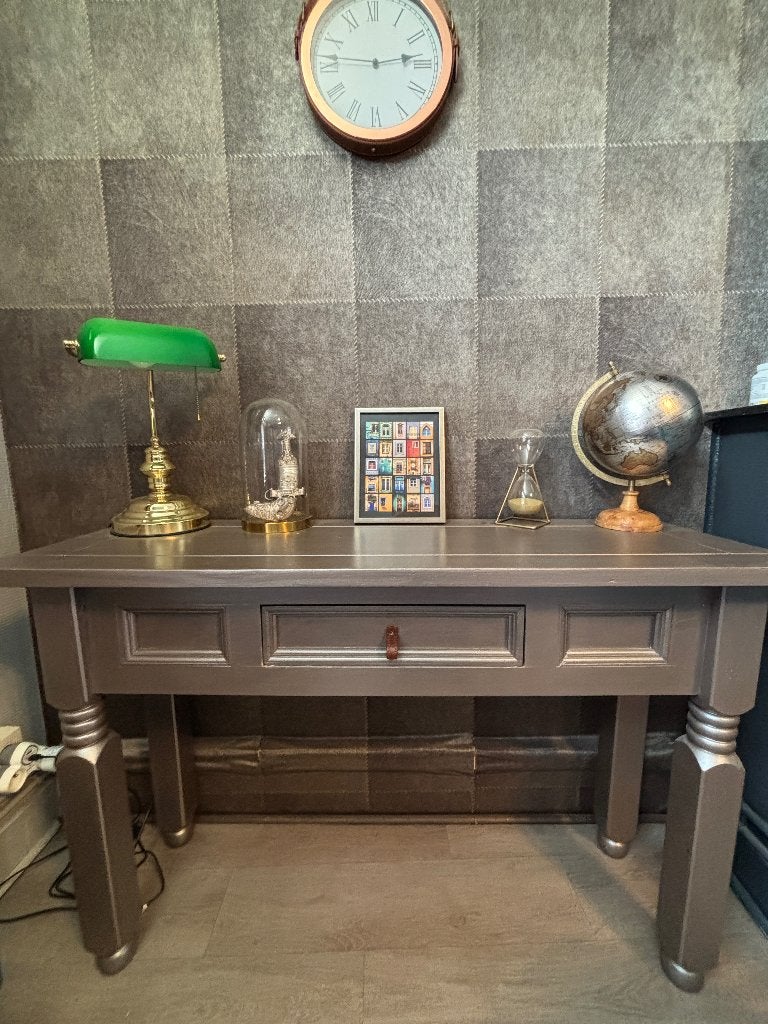 Console en bois, patiné., Maison & Meubles, Enlèvement, Utilisé