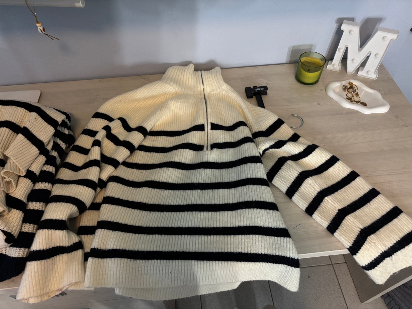 Gestreepte wolle trui, Kleding | Dames, Truien en Vesten, Ophalen of Verzenden, Maat 36 (S)
