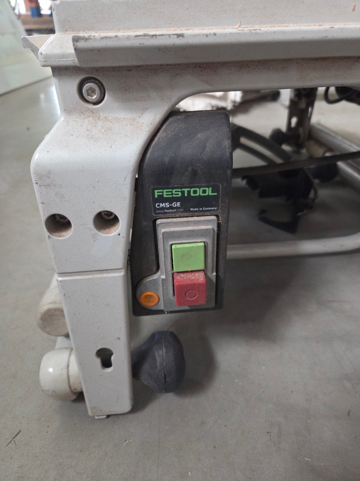 Festool zaagtafel cms (zonder festool), Doe-het-zelf en Bouw, Gereedschap | Zaagmachines, Ophalen, Gebruikt, Invalzaag, Festool