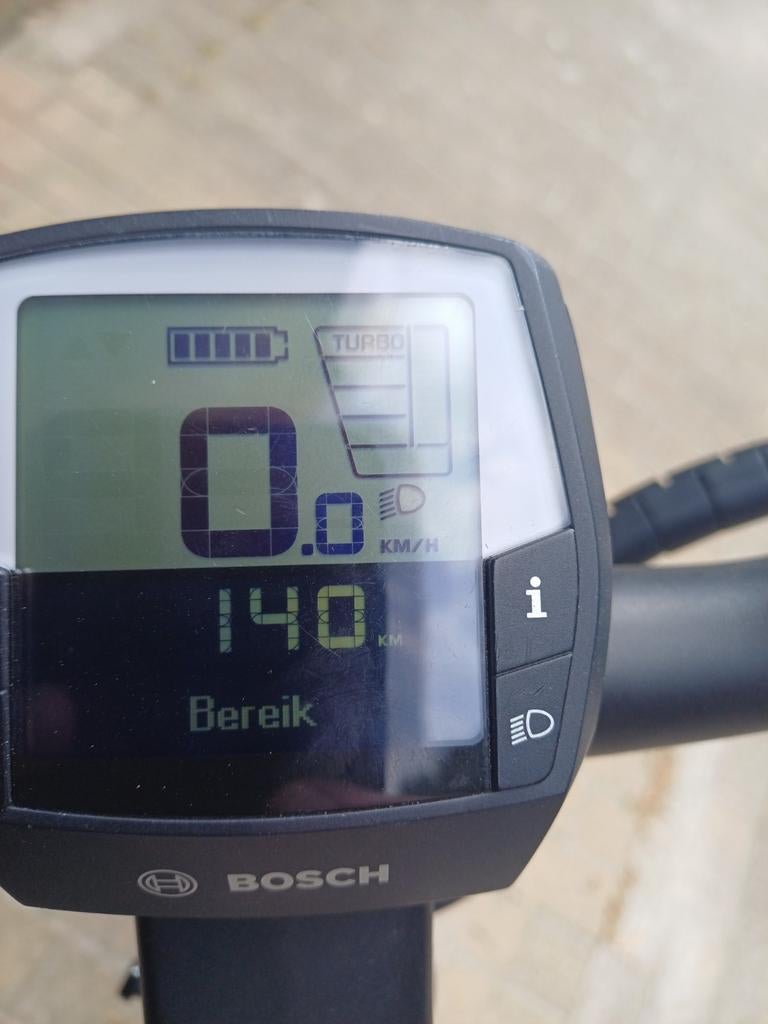 Riese en muller speedpedelec., Ophalen