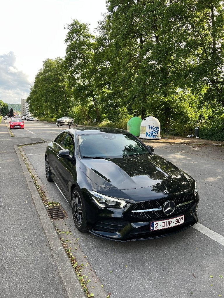 Mercedes Benz CLA 200d Amg Line Pack night, Autos, CLA, Achat, Alcantara, Noir