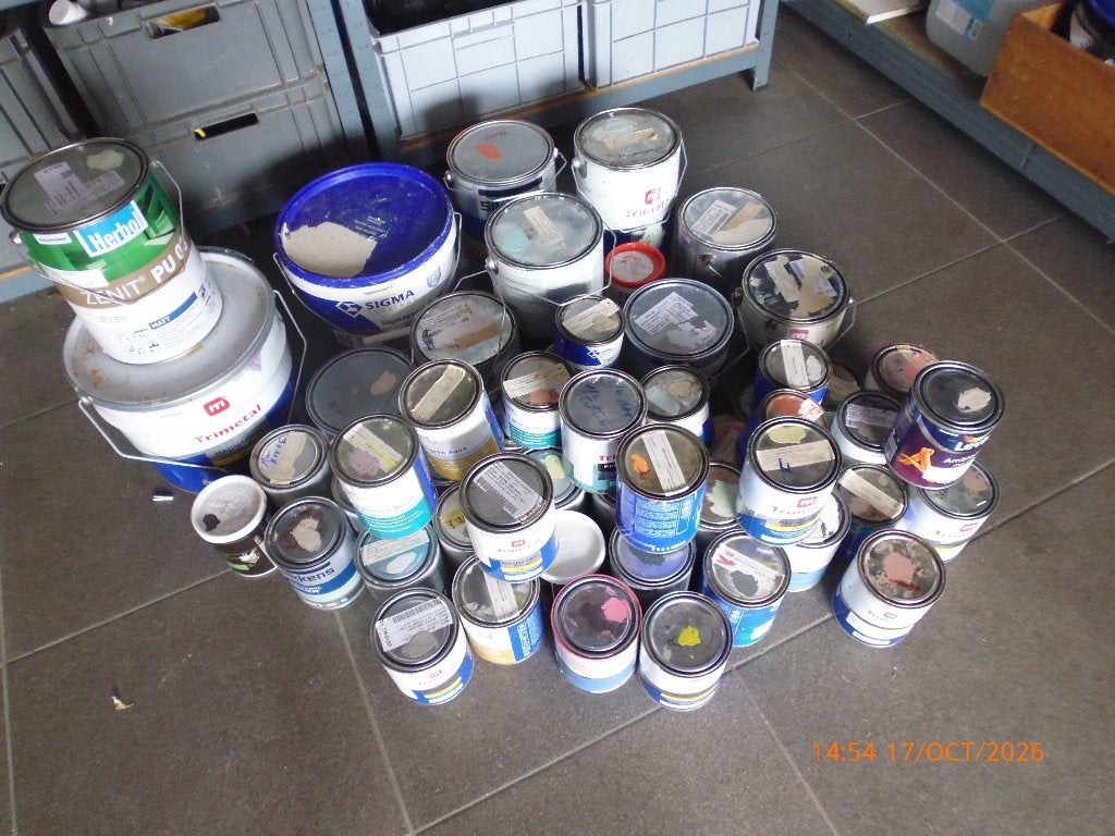 Peinture acrylique intérieur, Autres couleurs, 20 litres ou plus, Comme neuf, Enlèvement