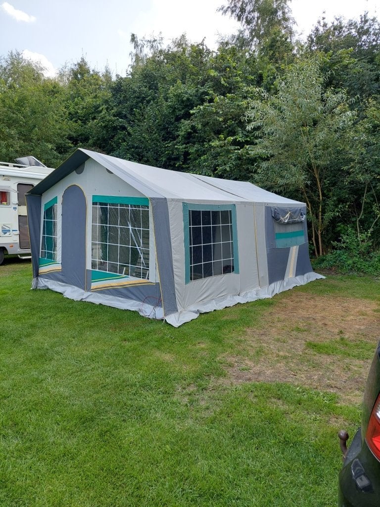 Vouwwagen, Caravans en Kamperen, Vouwwagens, Jamet, tot en met 4, Groen, Aanwezig, Ophalen