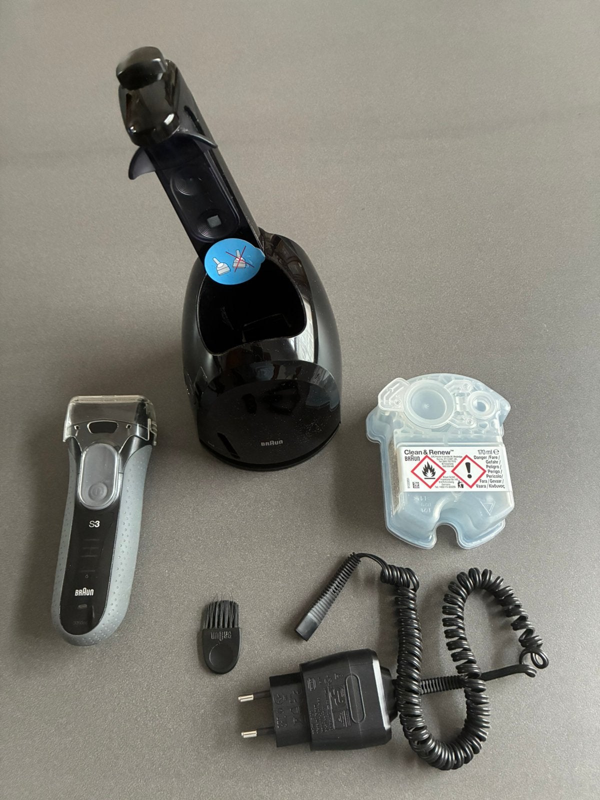 Rasoir elec rechargeable braun S3, Electroménager, Enlèvement, Comme neuf