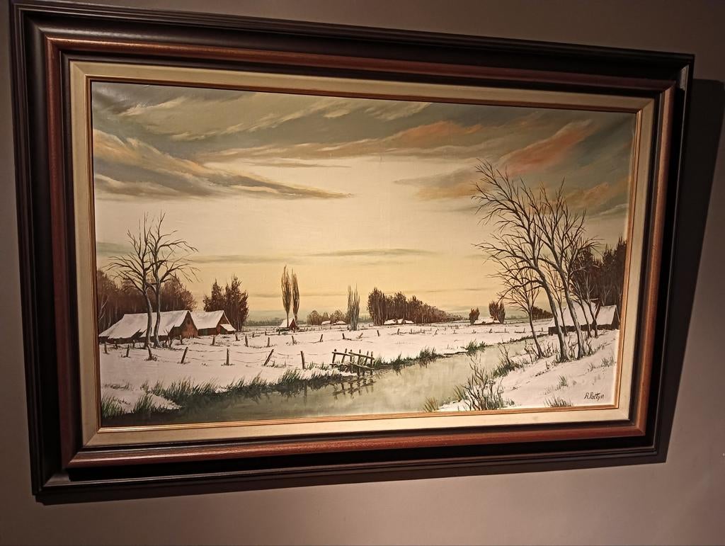 Winter zicht, Ophalen
