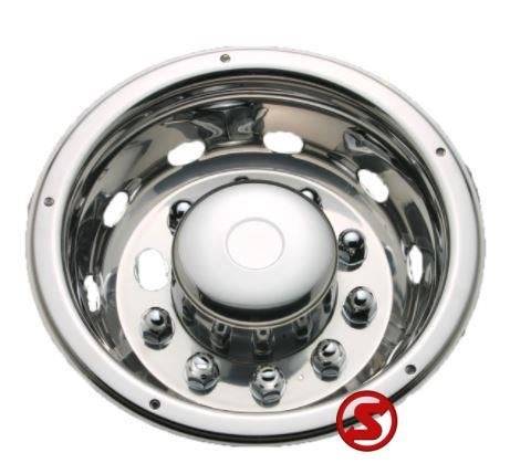 Wieldop deluxe RVS achter 22.5 diepte 160mm, Nieuw, Overige merken, Overige Auto-onderdelen
