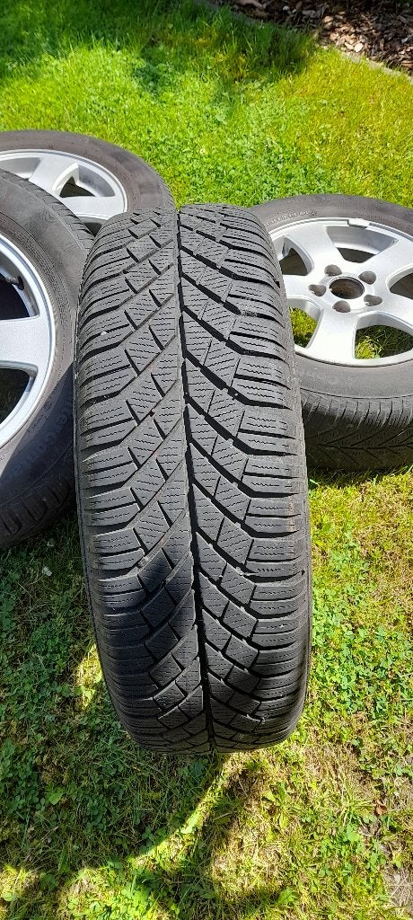 Winterbanden op velgen, Auto-onderdelen, Banden en Velgen, Ophalen, Gebruikt, 15 inch, Velg(en)