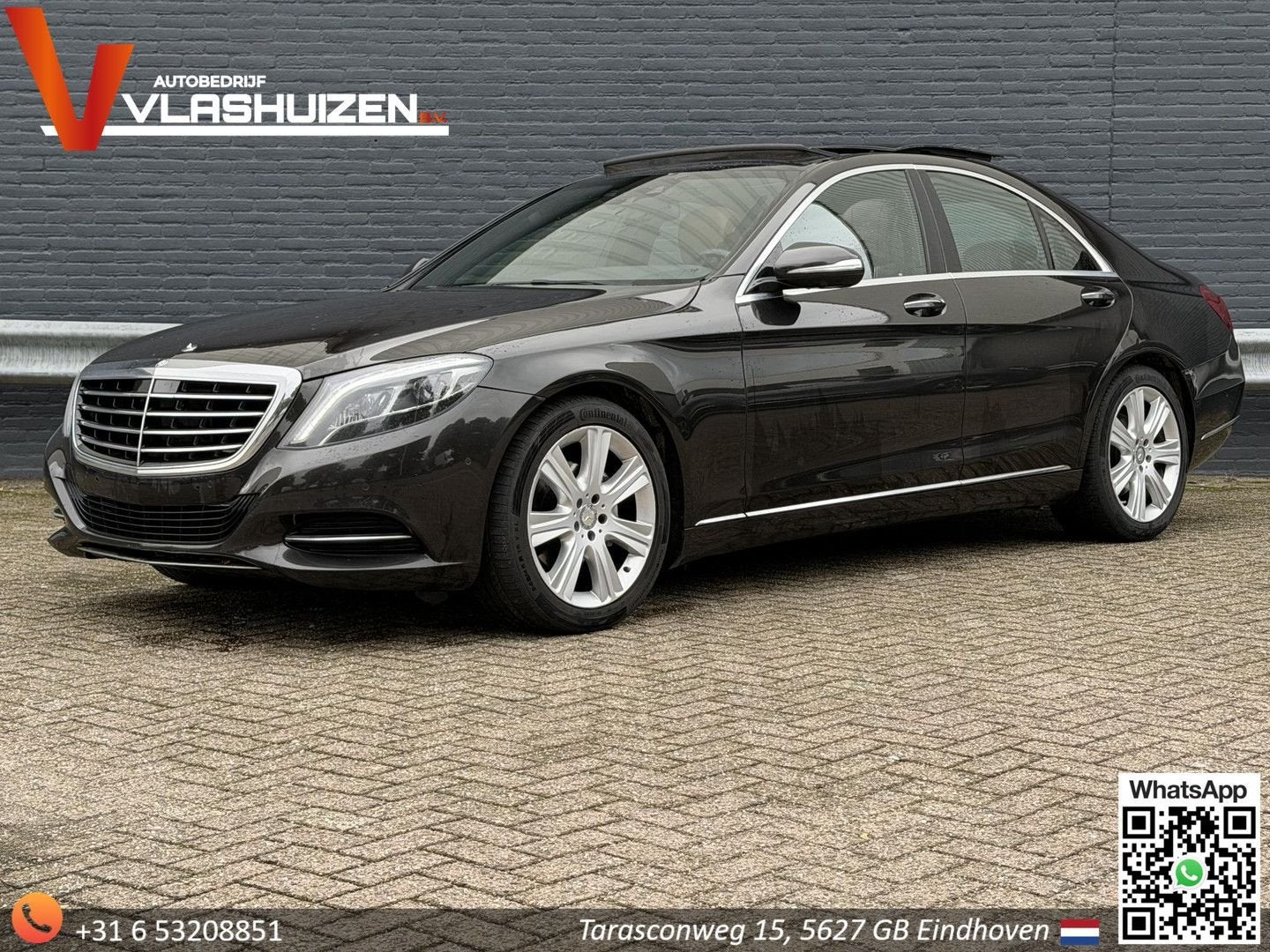 Mercedes-Benz S 300 S BlueTEC HYBRID | € 14.000,- NETTO! | P, Auto's, Automaat, Bruin, 115 g/km, Traction-control