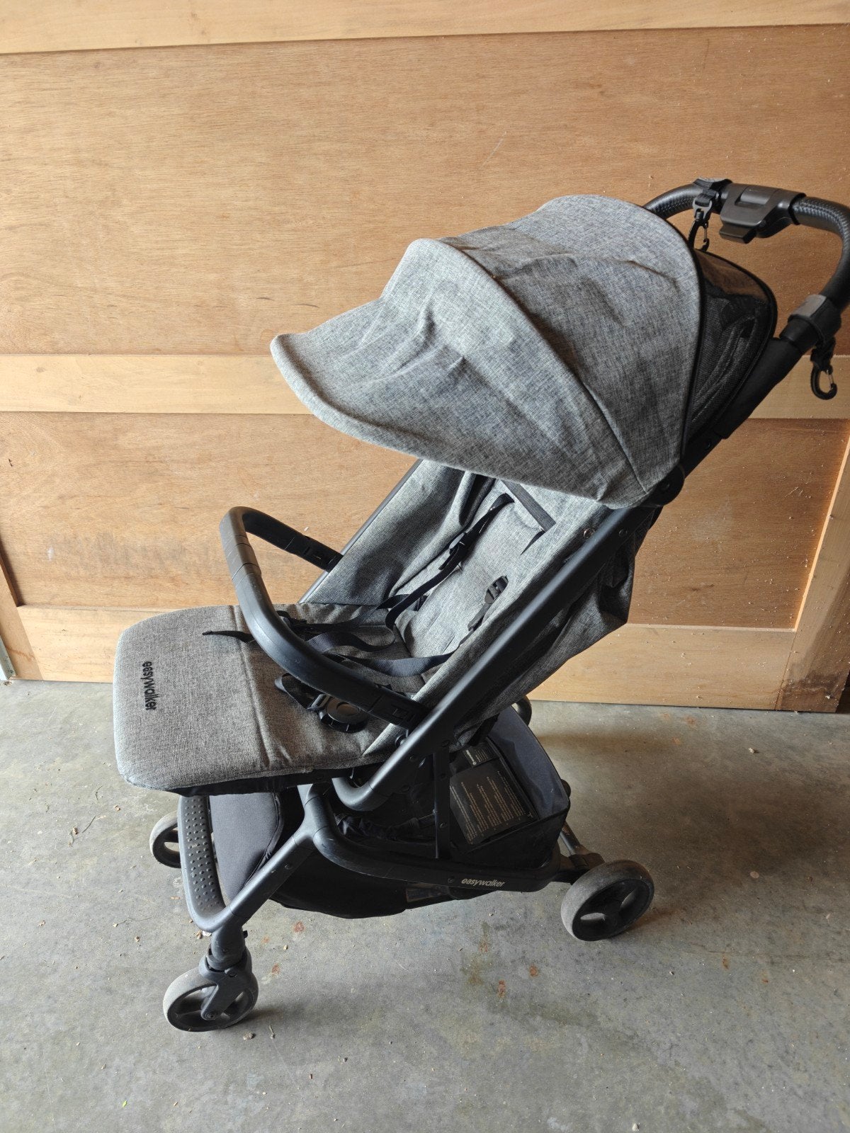 Easywalker Miley Buggy -  Grijs, Kinderen en Baby's, Ophalen, Gebruikt, Overige merken, Verstelbare rugleuning