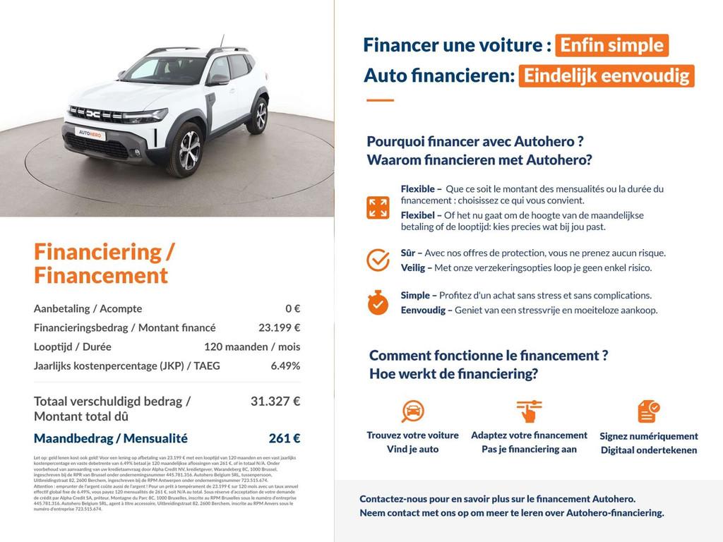 Renault DUSTER 1.2 TCe Mild-Hybrid Journey, Autos, Renault, Autres modèles, Achat, Boîte manuelle, 5 portes