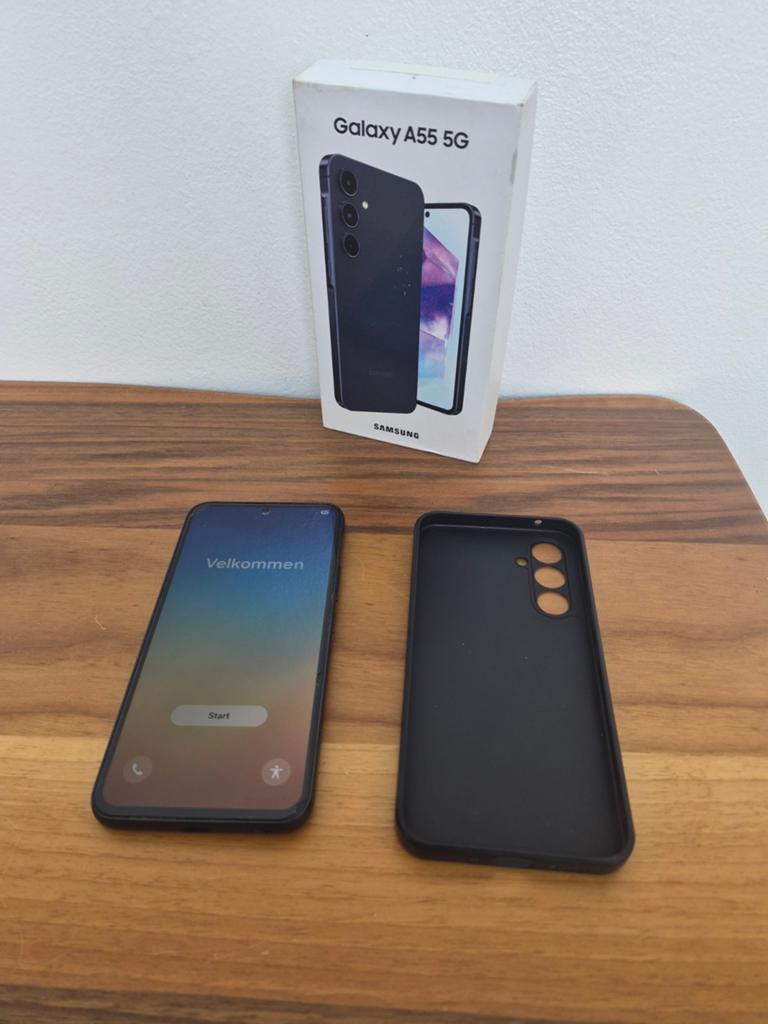 Samsung A55 5G 128GB, Telecommunicatie, Mobiele telefoons | Samsung, Gebruikt, Zwart, Touchscreen, Ophalen of Verzenden