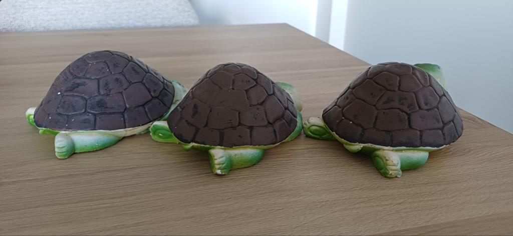 3 tortues decorative, Jardin & Terrasse, Enlèvement, Pierre