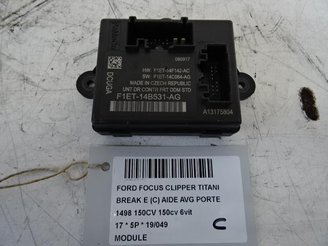UNITE ELECTRONIQUE Ford Focus 3 (F1ET14B531AG), Utilisé, Ford