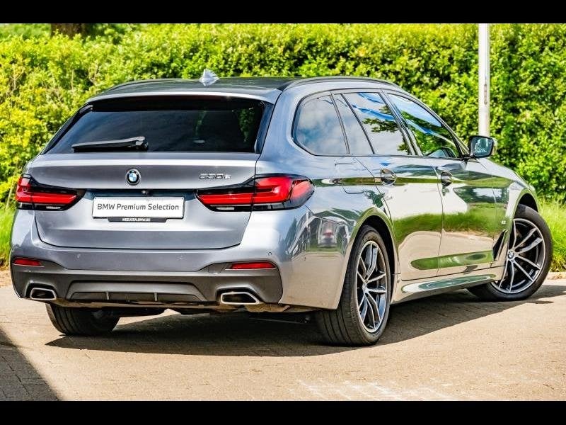 BMW Serie 5 530 Touring, Autos, 42 g/km, 216 kW, Noir, Break