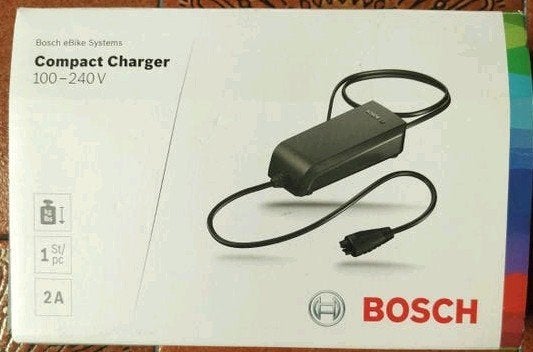 Bosch oplader voor elektrische fiets, Fietsen en Brommers, Fietsaccessoires | Fietsaccu's, Ophalen of Verzenden, Nieuw