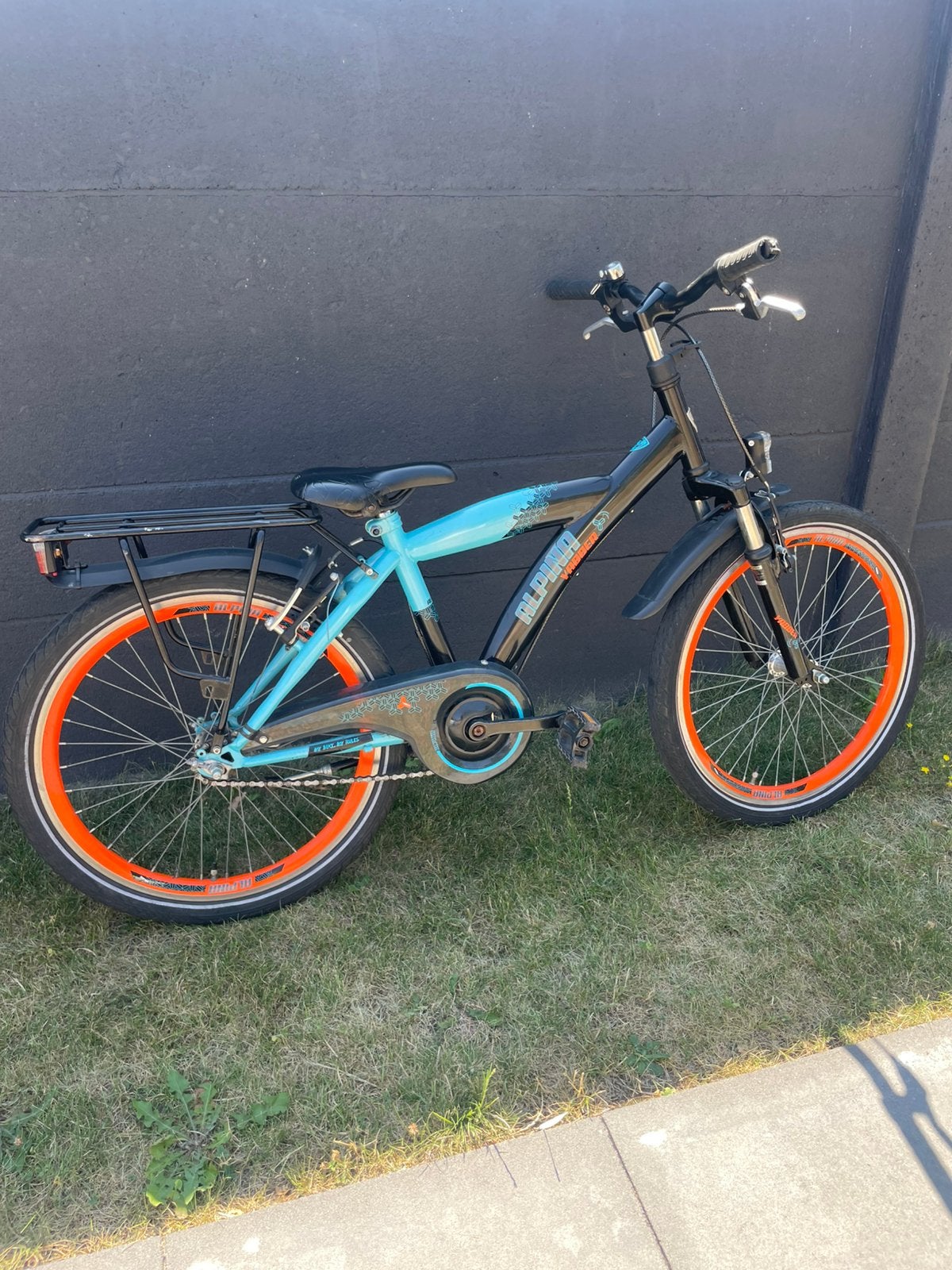 Jongensfiets 22 inch, Fietsen en Brommers, Fietsen | Jongens, Ophalen, Terugtraprem, 22 inch, Gebruikt