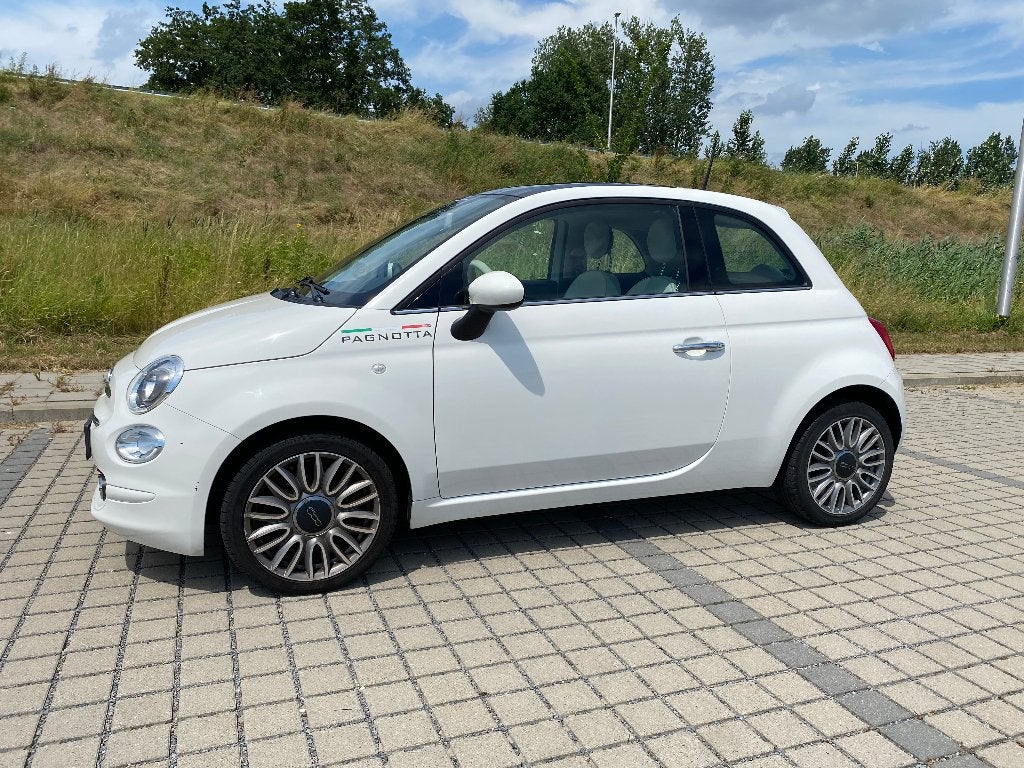 Fiat 500 - 1.2i Lounge, Stof, Euro 6, Wit, Handgeschakeld