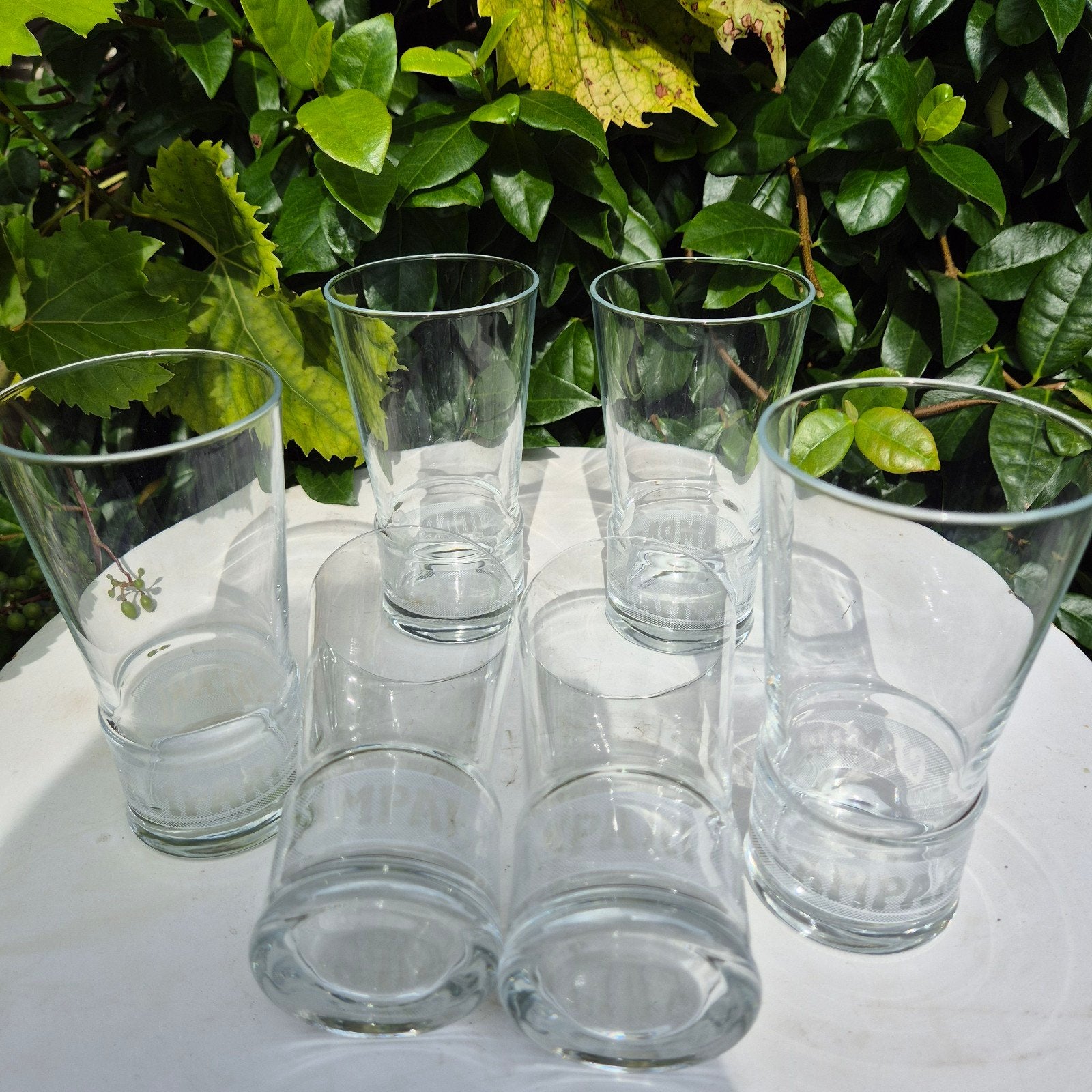 campari, boisson longue, 6 verres, Collections, Enlèvement ou Envoi
