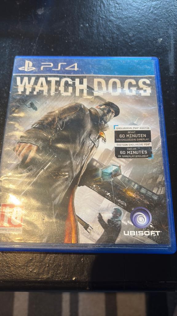 Watch Dogs, Consoles de jeu & Jeux vidéo, Jeux | Sony PlayStation 4, Enlèvement ou Envoi, Aventure et Action, À partir de 18 ans