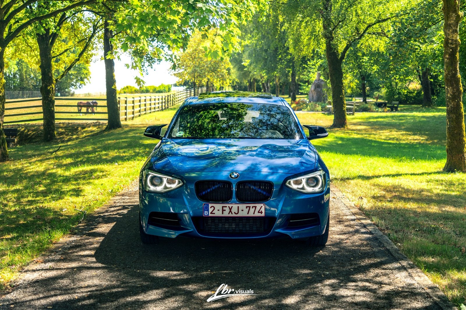 BMW 135i xDrive 2013, Auto's, Automaat, 1 Reeks, Blauw, Alcantara