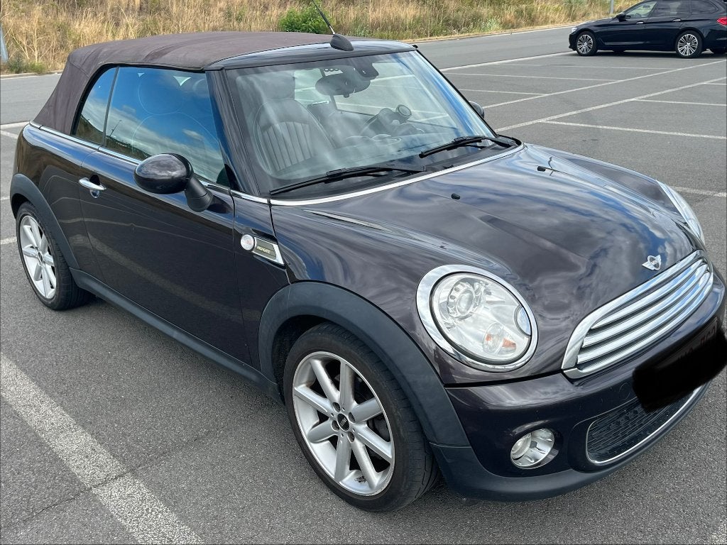 Mini Cabrio Highgate diesel, Auto's, Euro 5, Cabriolet, 1600 cc, Leder