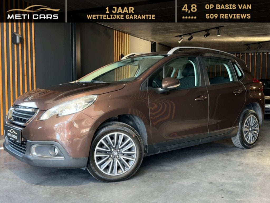 Peugeot 2008 1.6 | Radio | Navi | Sensoren | BT | ..., Auto's, Peugeot, Voorwielaandrijving, Stof, Zwart, 4 cilinders
