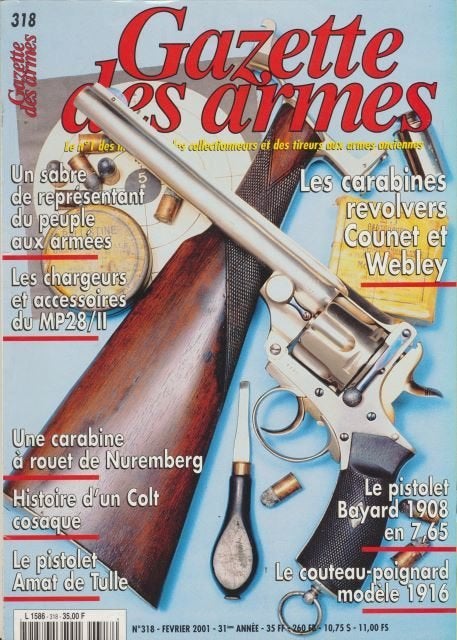 (a255) Gazette des armes, wapenmagazine, 2 tijdschriften, Envoi, Utilisé