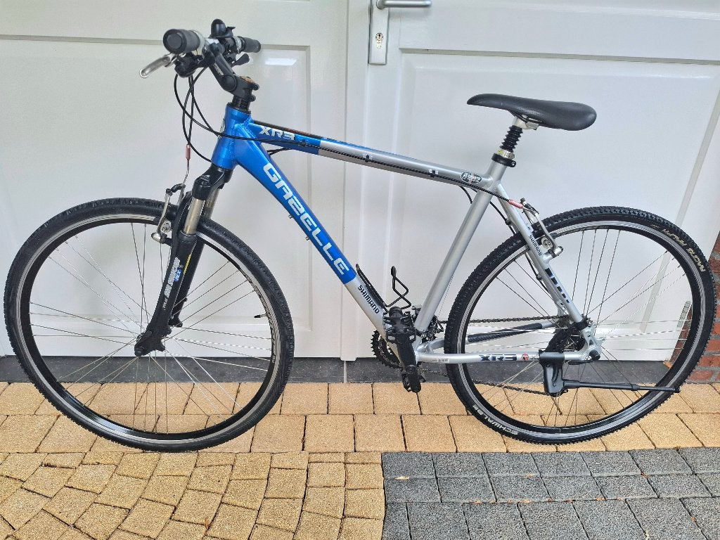 Gazelle XR3 mountainbike/Crosshybride. Zeer goed onderhouden, Fietsen en Brommers, Ophalen, 28 inch, Gebruikt, Vering