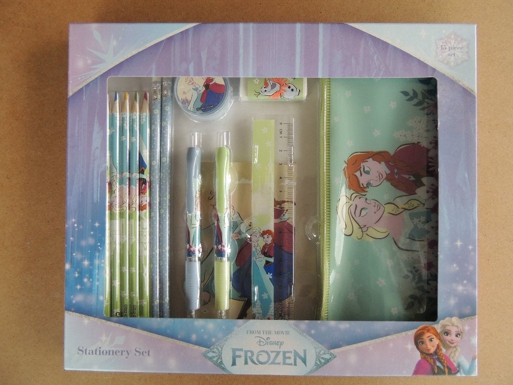 Matériel scolaire - Frozen set d'écriture 15 pièces, Enlèvement