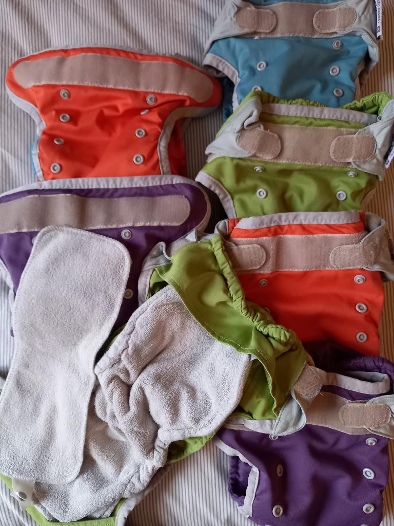 Couches lavables Pop-in velcro, Enfants & Bébés, Bains & Soins, Utilisé, Autres types, Autres marques, Standard, Enlèvement
